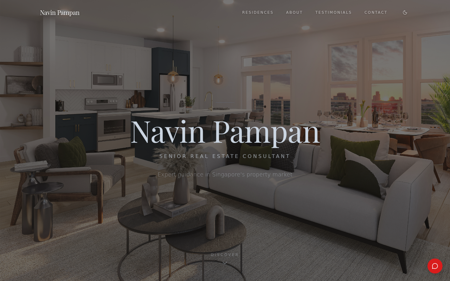 Concierge real estate agent template — ultra-refined luxury hospitality feel
